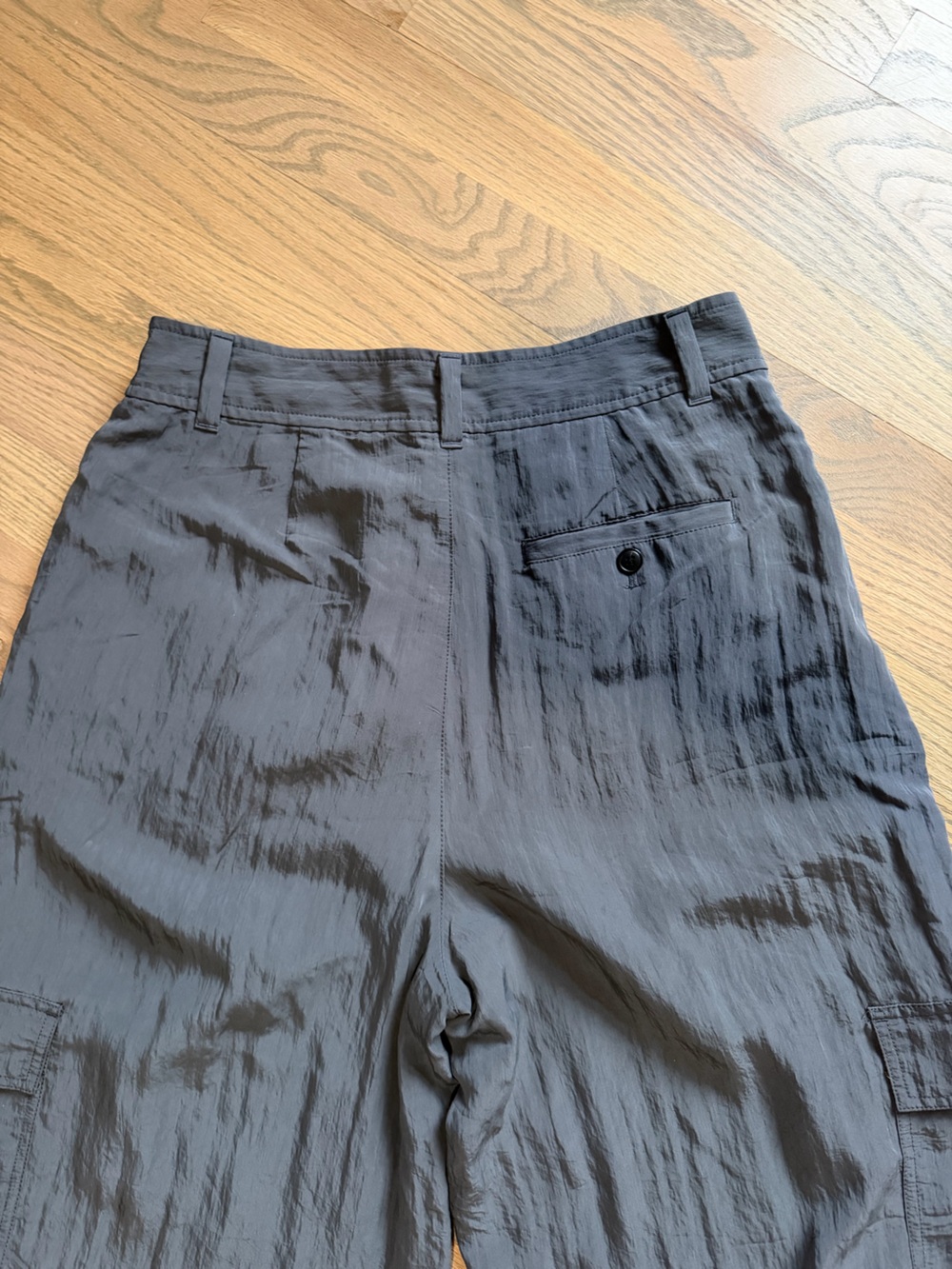 Madewell dark grey Wide-Leg Cargo Pants - Picture 4 of 4